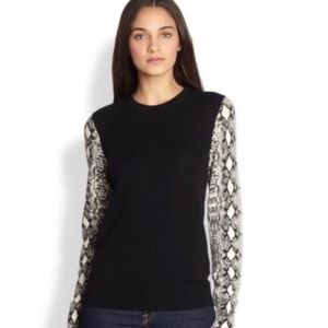 Equipment black cashmere sweater